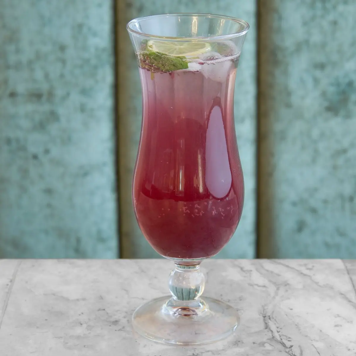 Blue Berry Mocktail at Falaknuma Indian Arabian Restaurant & Catering