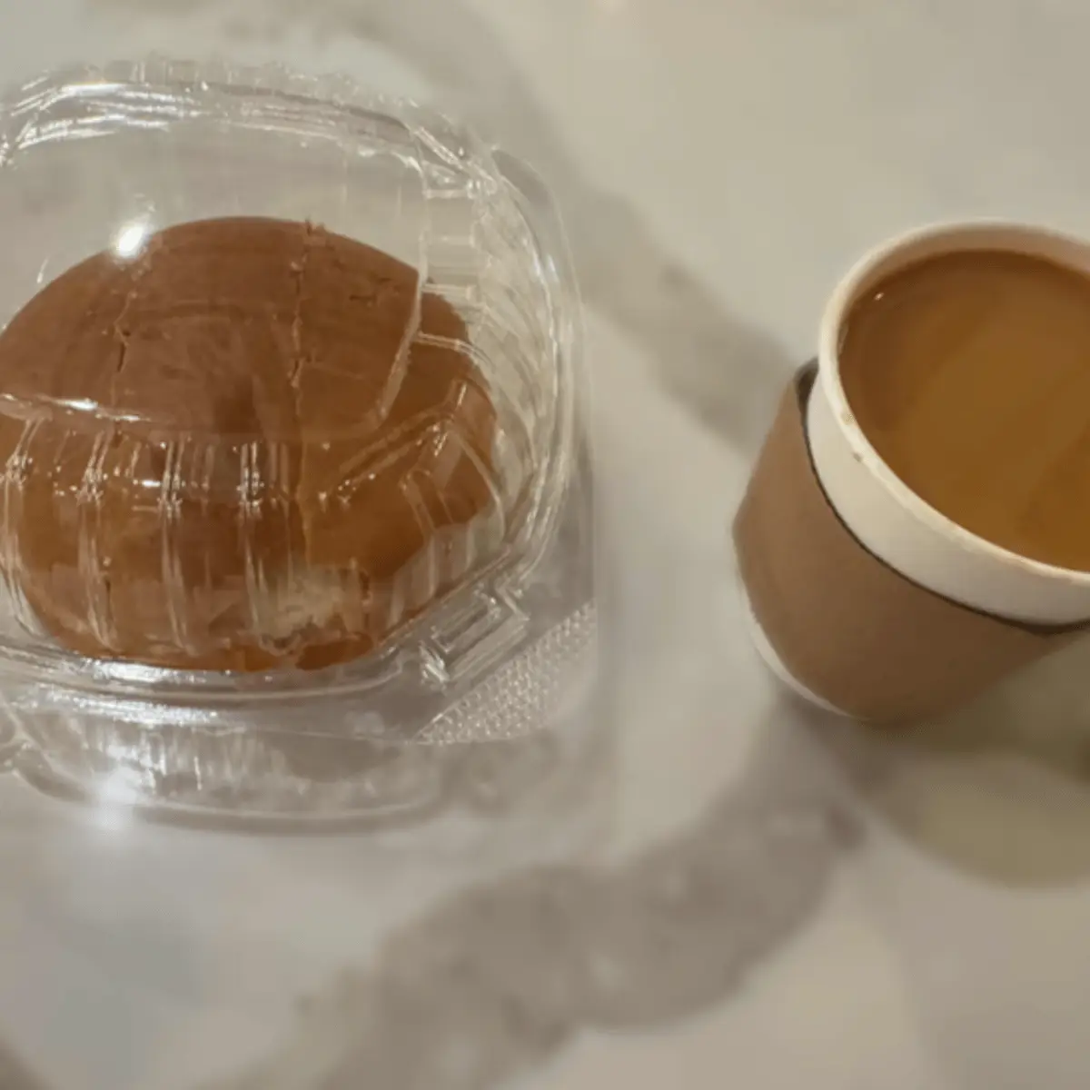 Combo (Bun Maska & Irani Chai) at Falaknuma Indian Arabian Restaurant & Catering