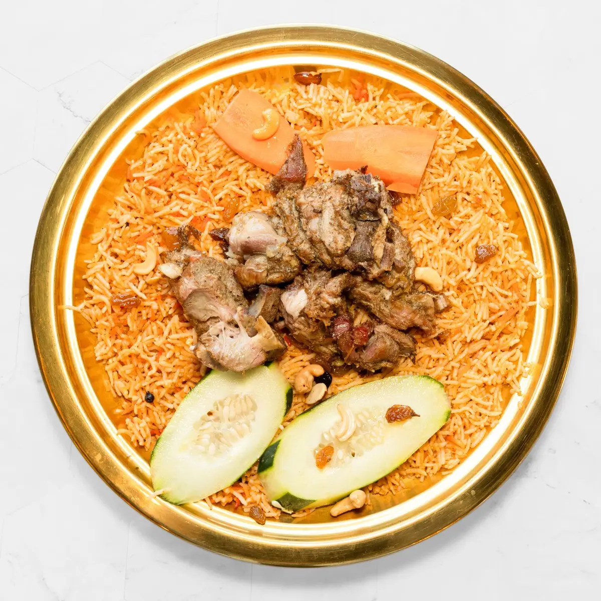 Goat Mandi at Falaknuma Indian Arabian Restaurant & Catering