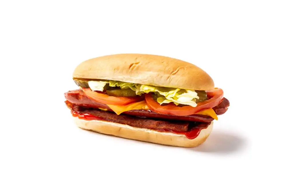 Bacon Cheese Dog at Five Guys