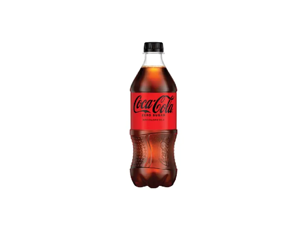 Coke Zero Sugar at Five Guys