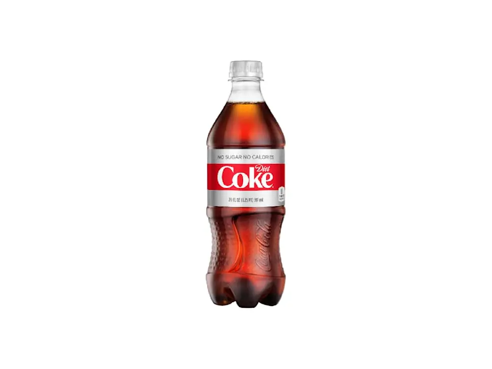 Diet Coke Bottle at Five Guys