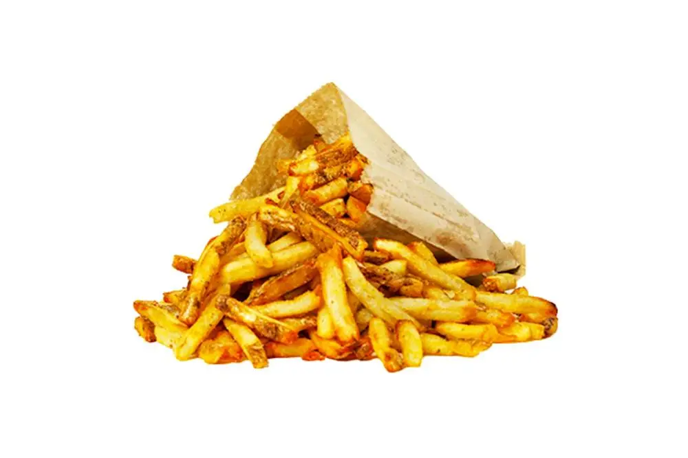 Large Fries at Five Guys