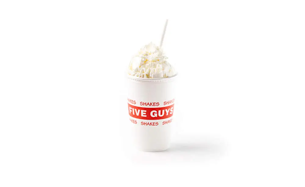 Milkshake at Five Guys