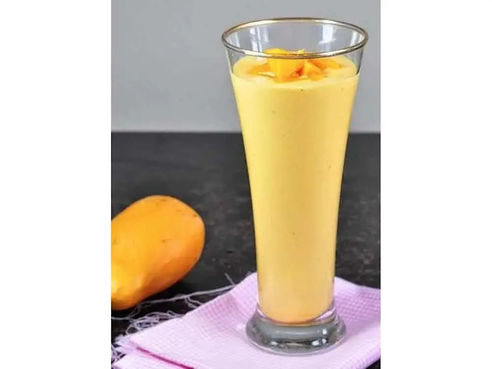 Mango Lassi at Fremont Biryani House