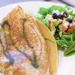 Cheesy Spinach at Frodo Joe's Petit Cafe