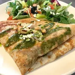 Chicken Cashew Crepe at Frodo Joe's Petit Cafe