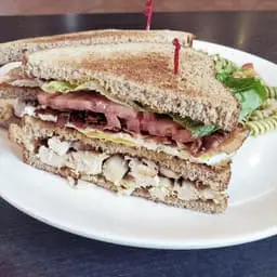 Club House Sandwich at Frodo Joe's Petit Cafe