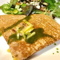 Hawaiian Crepe at Frodo Joe's Petit Cafe