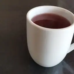 Pomegranate Tea at Frodo Joe's Petit Cafe