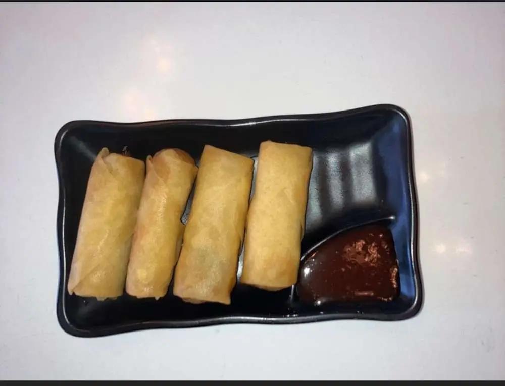 4 Piece Spring Rolls Vegetarian at Garam Mirchi- Pure Veg Rajasthani & Indo Chinese Restaurant