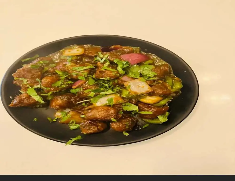 Soya Chilli Dry at Garam Mirchi- Pure Veg Rajasthani & Indo Chinese Restaurant