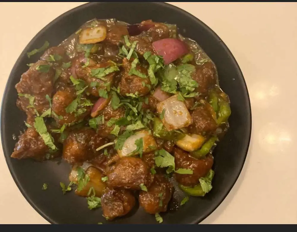 Veg Manchurian Dry at Garam Mirchi- Pure Veg Rajasthani & Indo Chinese Restaurant
