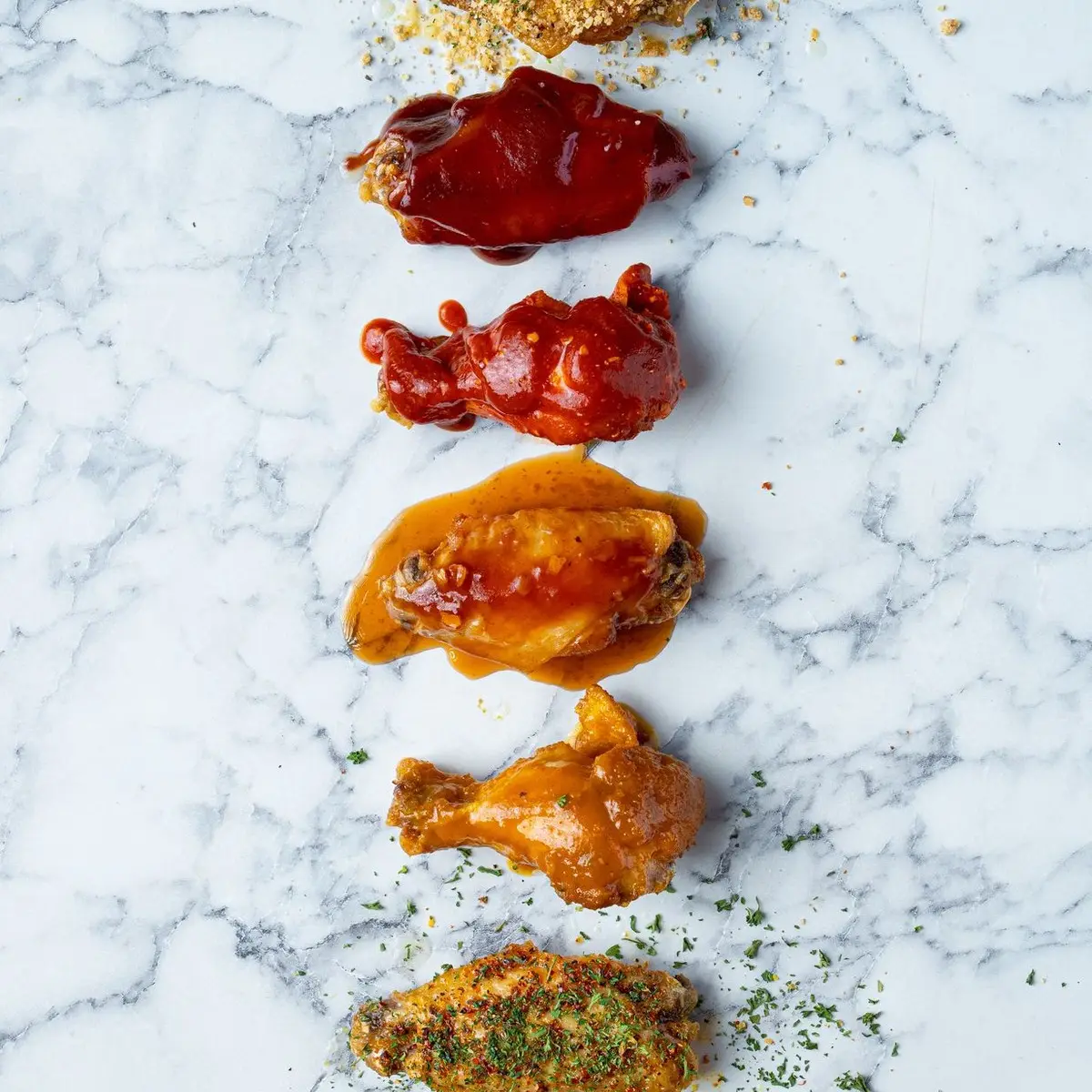 6 Piece Wing Combo at Halal Wings Plus