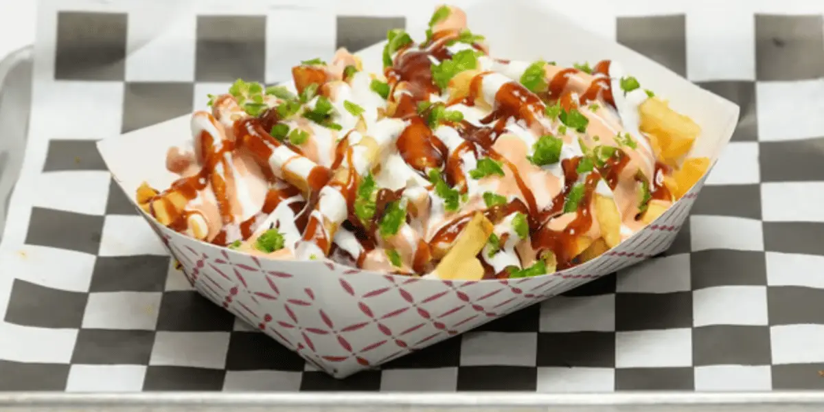 My Awesome Wife Fries at Halal Wings Plus