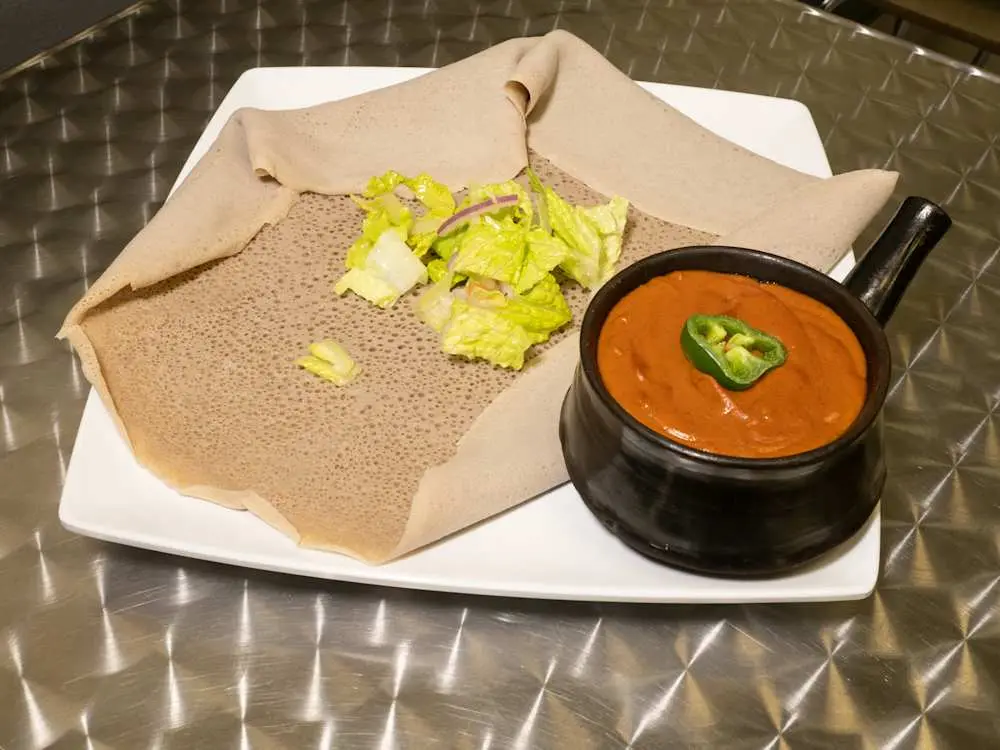 Shiro Wot at Haleluya Ethiopian Gourmet