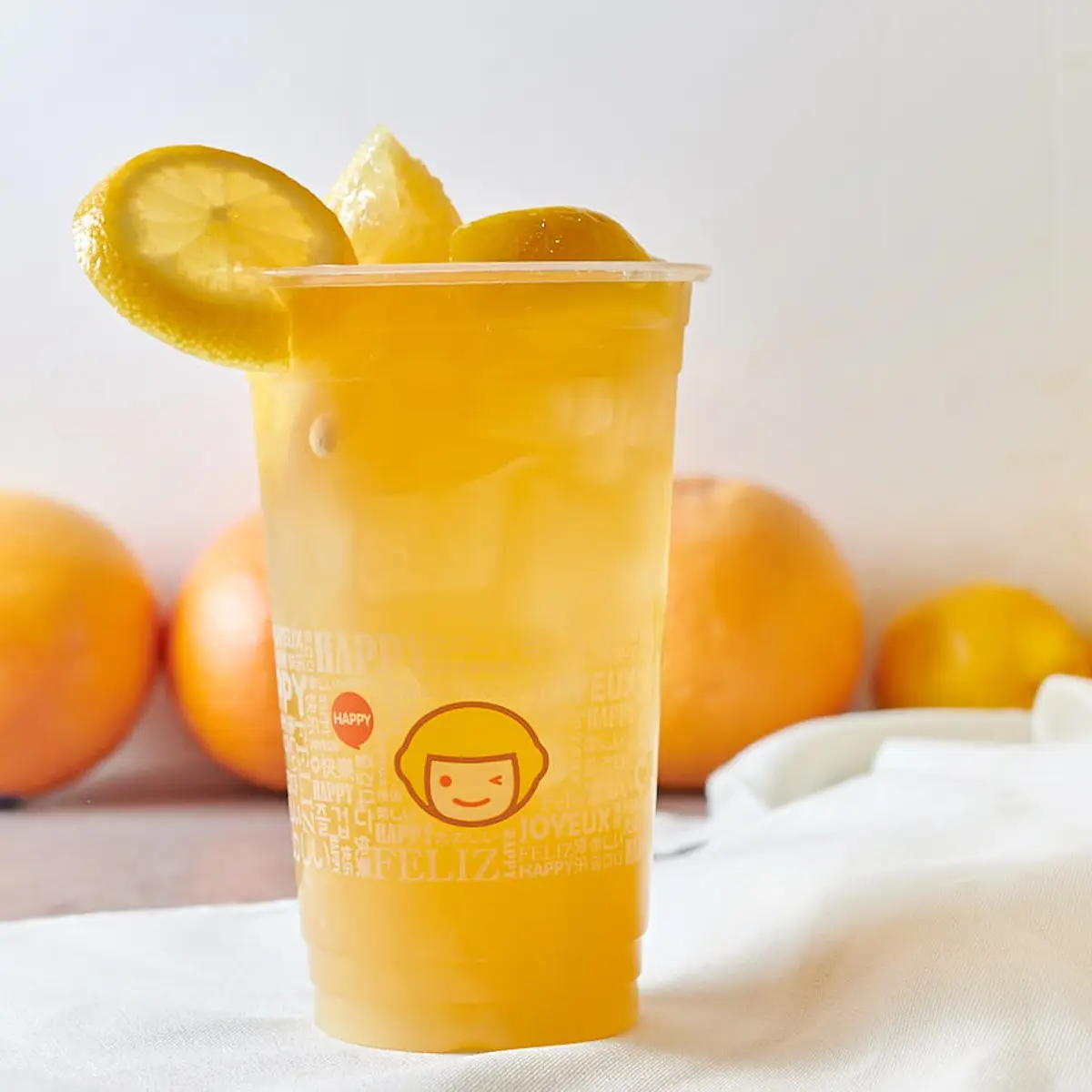 B1. Fresh Lemon Green Tea (large only) at Happy Lemon Fremont