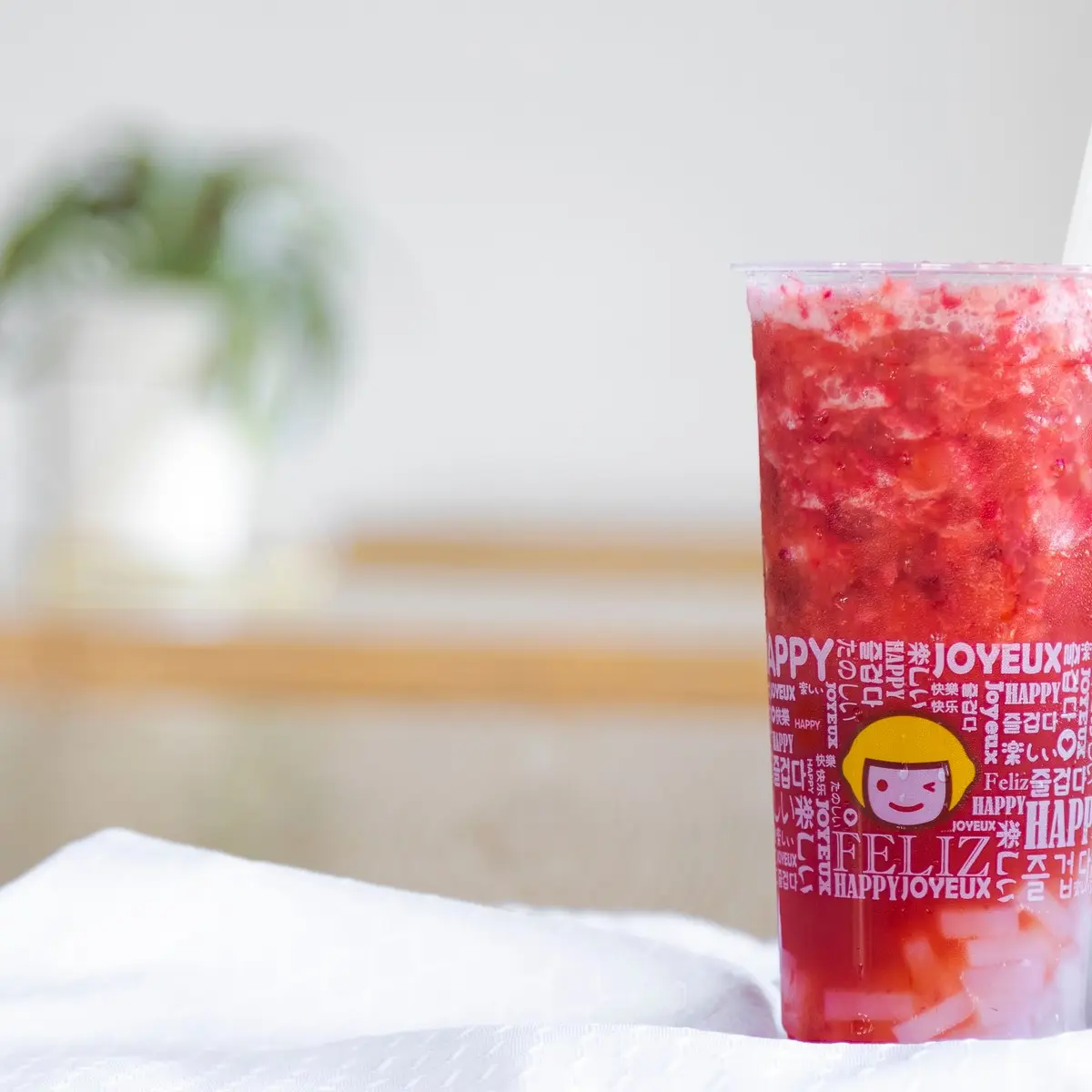 G6. Strawberry Black Tea at Happy Lemon Fremont