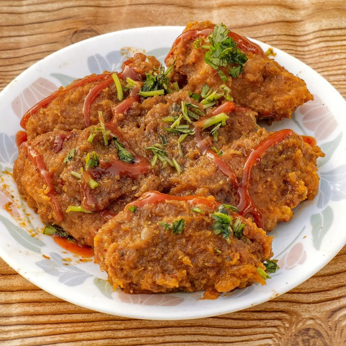 Butter chicken wings at Hint of Desi