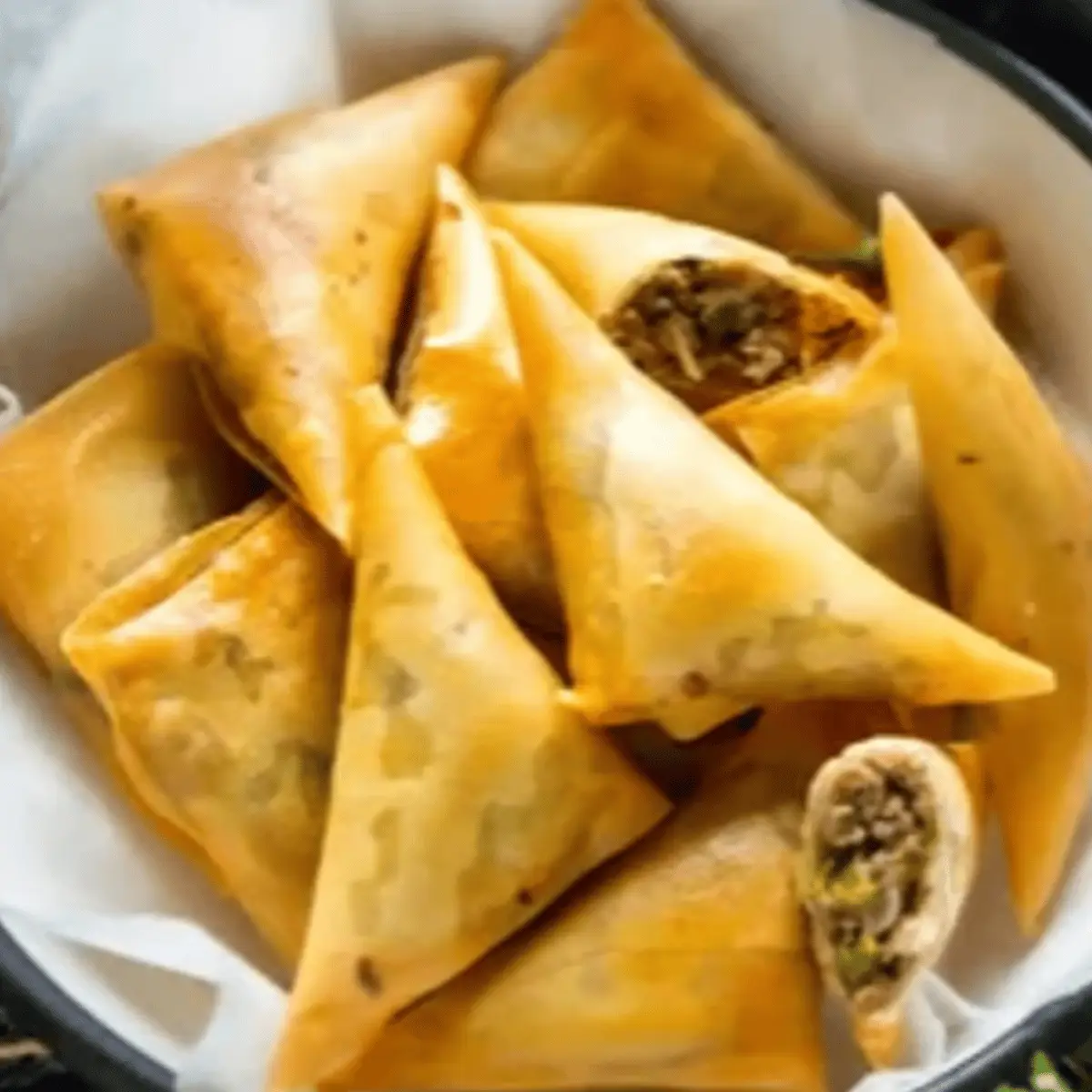 Chicken Samosa at Hint of Desi