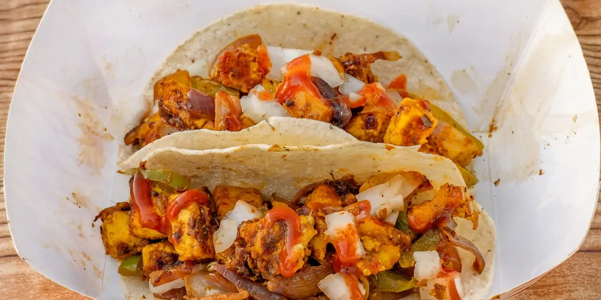 Masala paneer at Hint of Desi