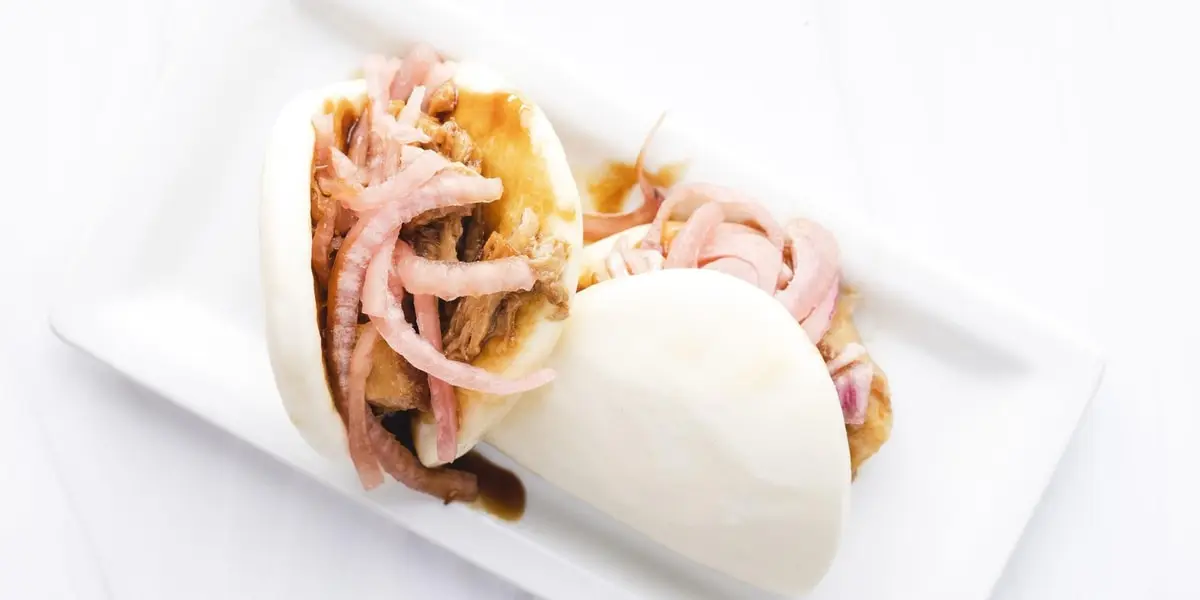 PORK BUNS at HiroNori Craft Ramen