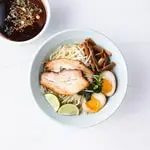 SPICY COLD DIPPING NOODLE at HiroNori Craft Ramen