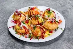 Dahi Puri at Honest Indian Vegetarian Restaurant