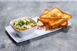 Paneer Keema W/Bread at Honest Indian Vegetarian Restaurant