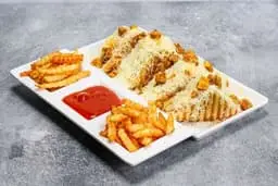 Paneer Toofani Grilled Sandwich at Honest Indian Vegetarian Restaurant