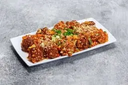 Veg. Manchurian Dry at Honest Indian Vegetarian Restaurant