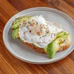 Avocado Toast at Hops and Beans Cafe