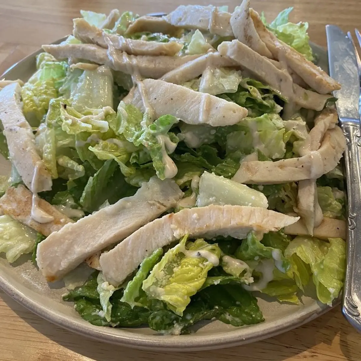 Caesar Salad at Hops and Beans Cafe