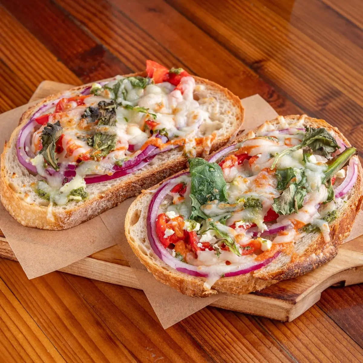 Mediterranean Melt at Hops and Beans Cafe