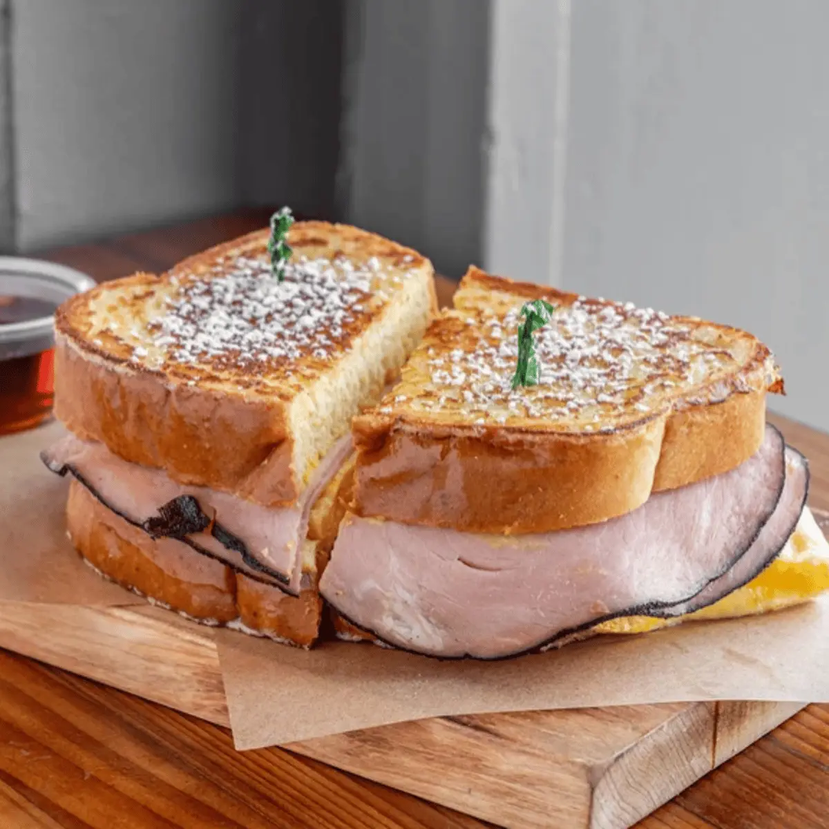 Monte Cristo at Hops and Beans Cafe