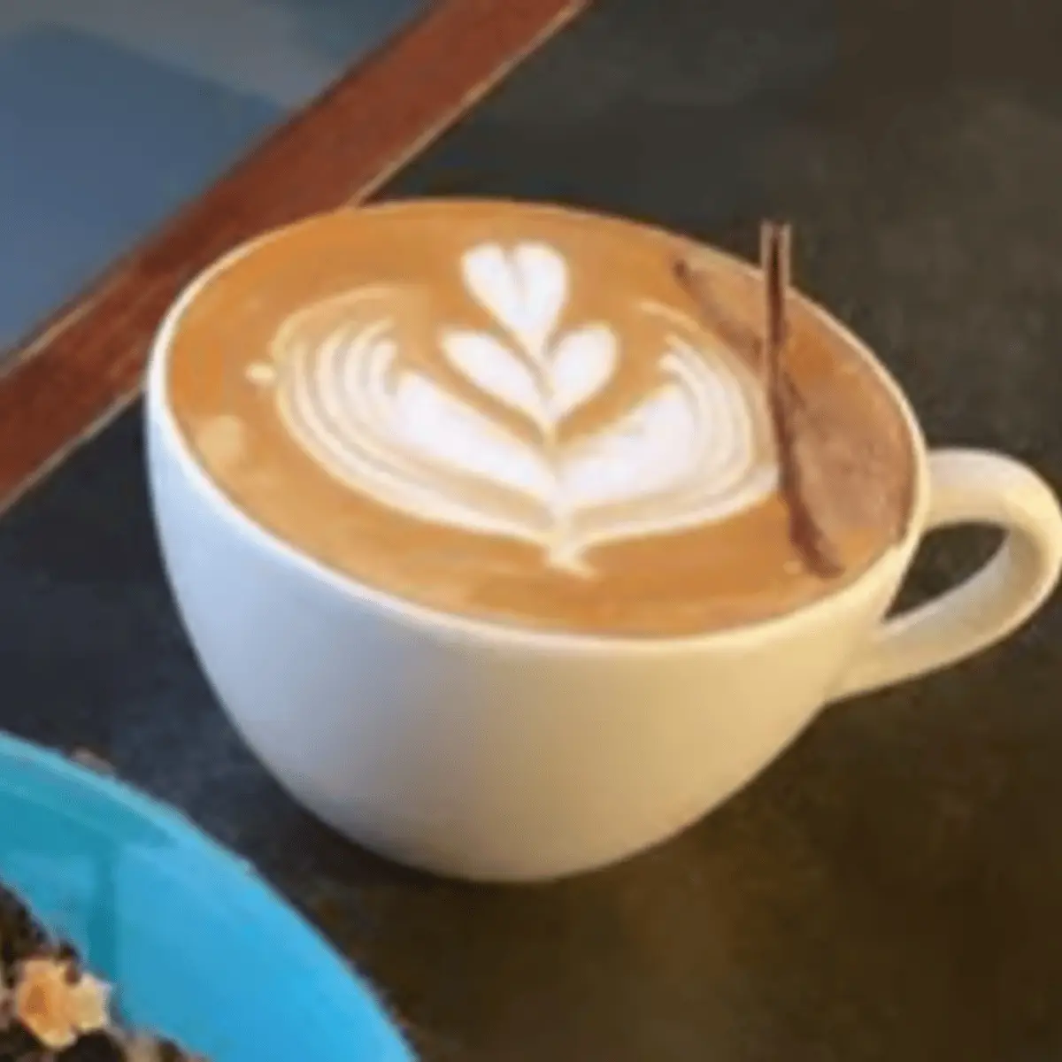 Spiced Cinnamon Latte at Hops and Beans Cafe