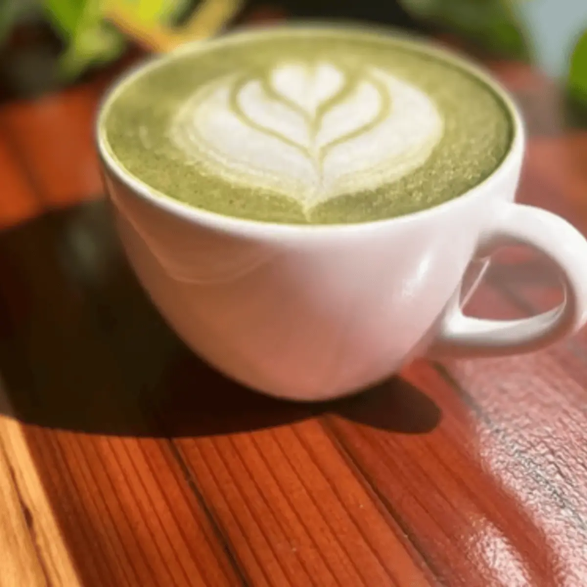 Traditional Matcha at Hops and Beans Cafe