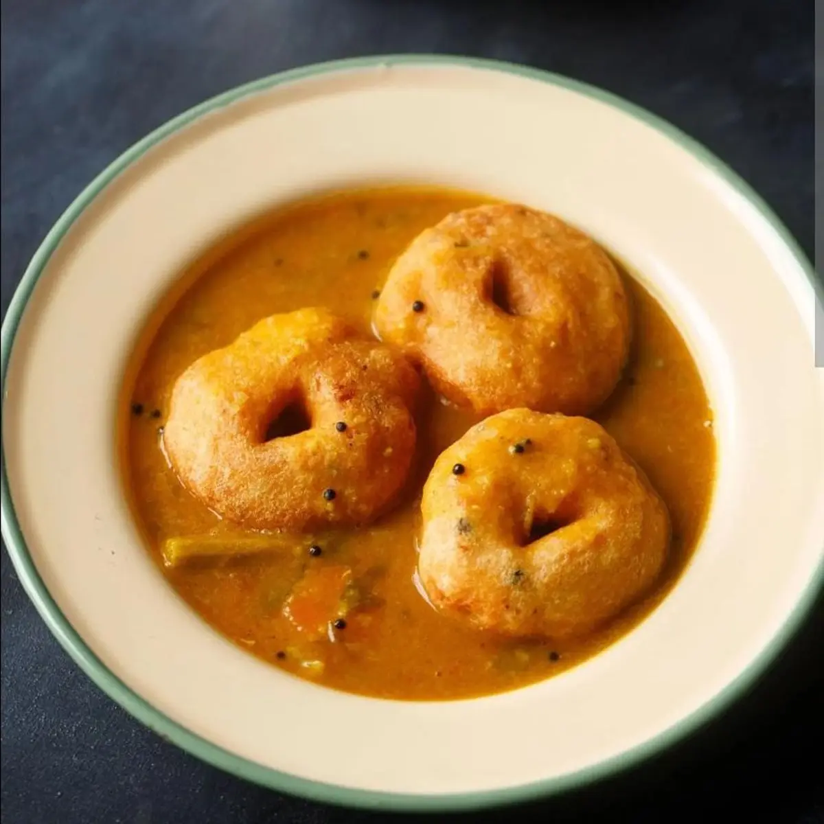 Sambar vada at House of Currys