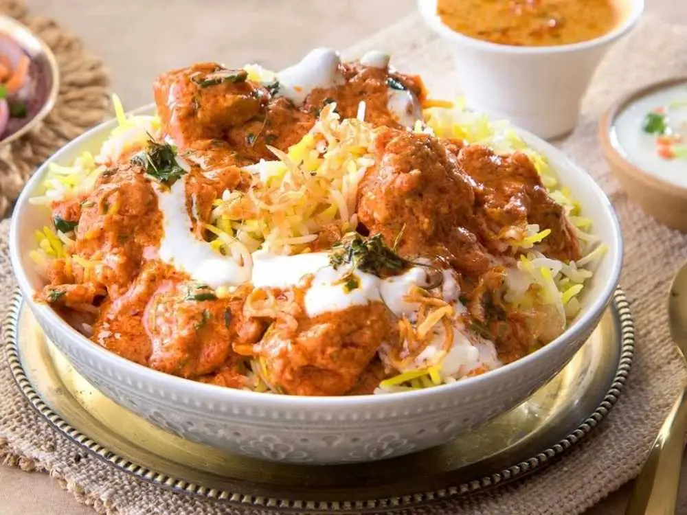 California Special Chicken Biryani at Hyderabad Dum Biryani