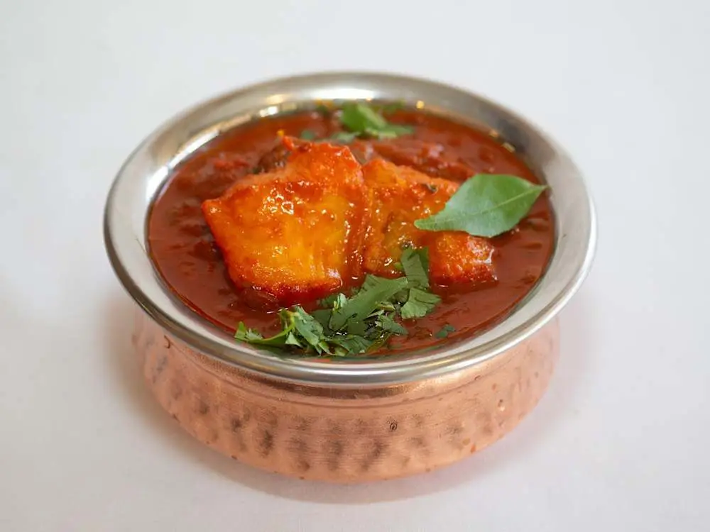 Fish Curry at Hyderabad Dum Biryani