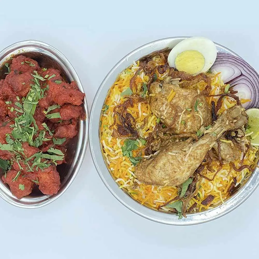 Hyderabadi Chicken Dum Biryani+Chk Appetizer Family Pack at Hyderabad Dum Biryani