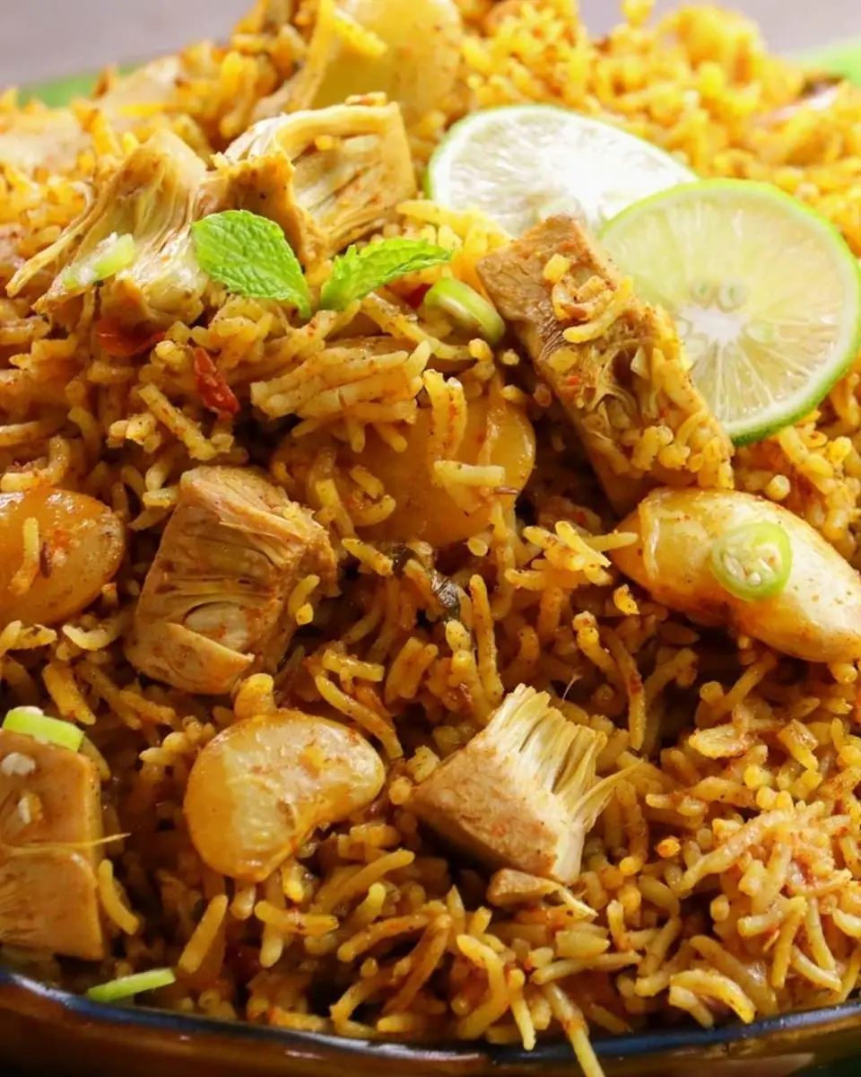 Jackfruit Biryani at Hyderabad Dum Biryani