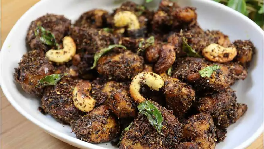 Karivepaku(Curry Leaf) Chicken Fry at Hyderabad Dum Biryani