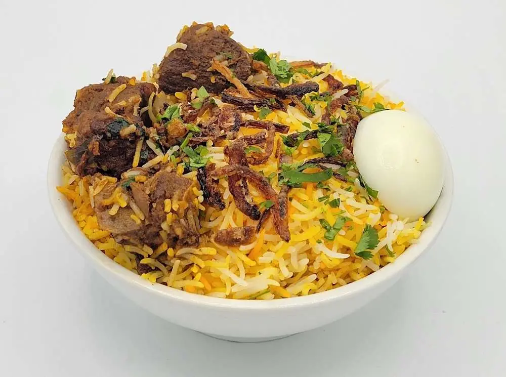 Mutton Ghee Roast Biryani at Hyderabad Dum Biryani