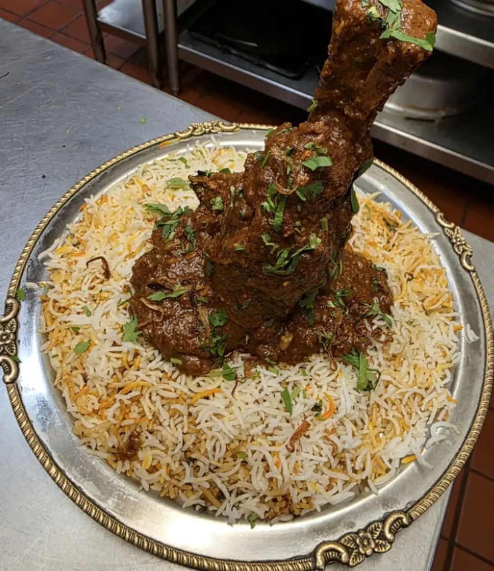 Nalli Gosht Mutton Biryani at Hyderabad Dum Biryani