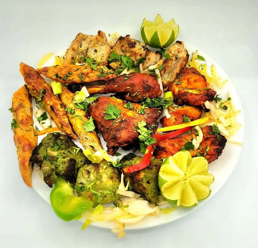 Tandoori Kebab Platter at Hyderabad Dum Biryani