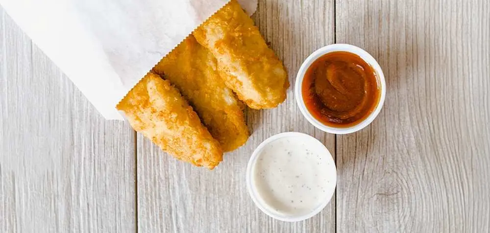 CHICKEN STRIPS at Ike's Love & Sandwiches