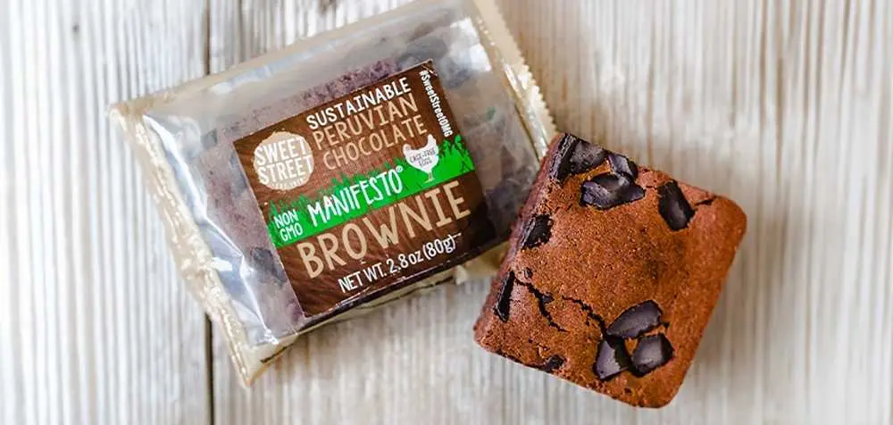 Peruvian Chocolate Brownie at Ike's Love & Sandwiches