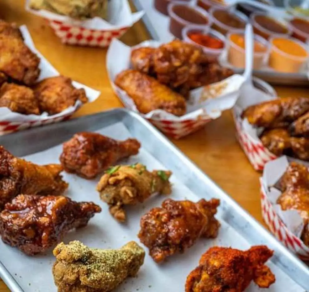48 Wings Family Box (4 Sauces + 6 Sides) at iniWings
