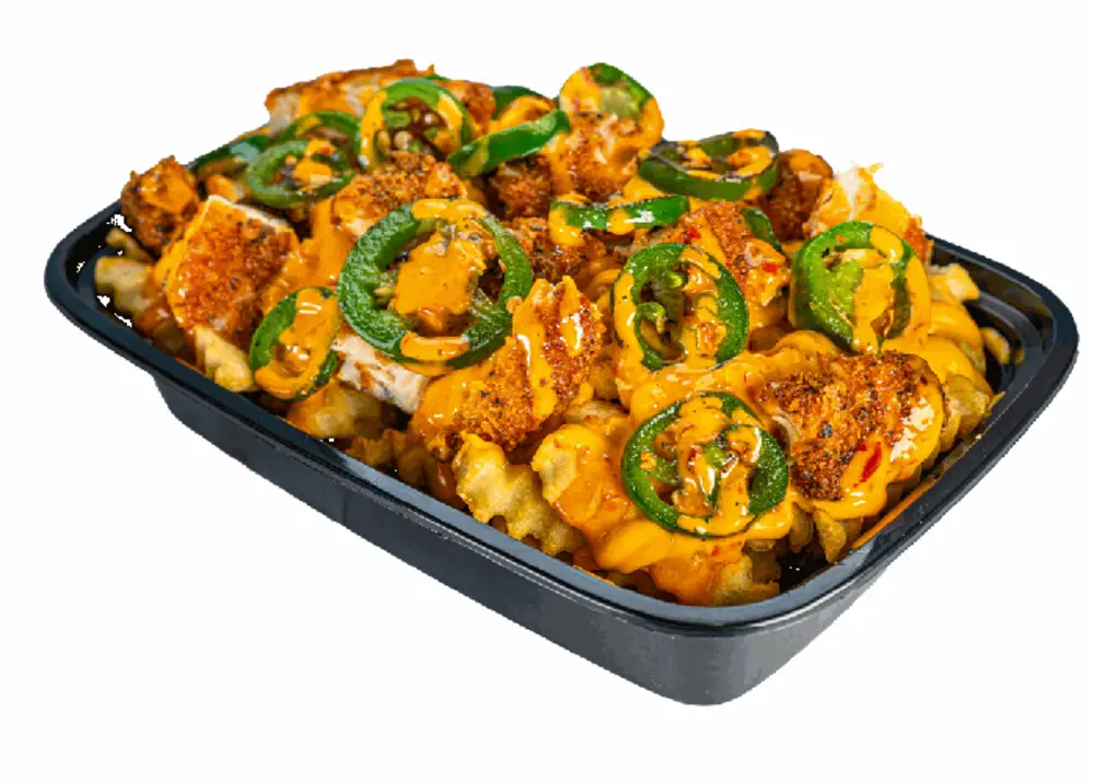 Crispy Chicken Nacho Fries at iniWings